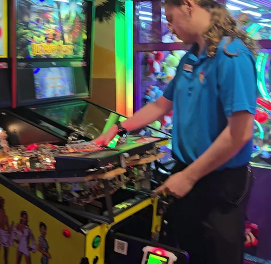 Arcade game screen replacement and monitor repair