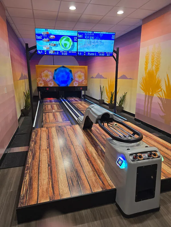 LED video wall installation at a Coachella Valley commercial venue